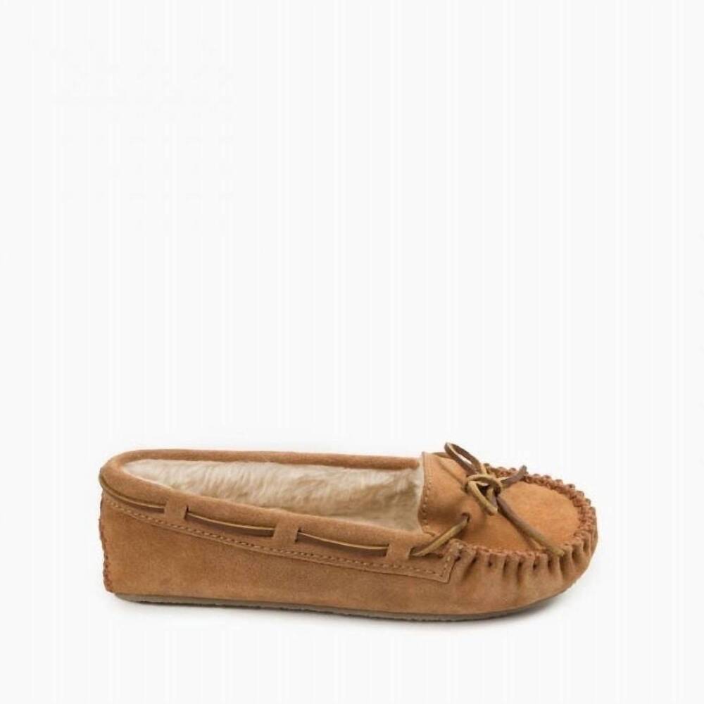NEW MINNETONKA women's cally slipper in cinnamon